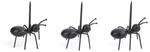 Kikkerland CU125 Worker And Party Picks Piekser 20er Pack, Schwarz
