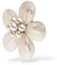 Purelei Pearly Flower Charm f&uuml;r Damen, Edelstahl Anh&auml;nger mit Muschelperlen,