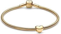 PANDORA Starter-Set Damenarmband Goldfarben Mini Herz 21537 | romantisches...