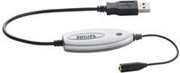 PHILIPS LFH9034 USB Audio Adapter f&uuml;r Kopfh&ouml;rer oder Lautsprecher mit 3.5 mm,