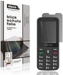 dipos Blickschutzfolie f&uuml;r Kruger Matz Simple 924 4G