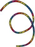 HQ Design - Tube Tail, robuster Schlauchschwanz und Leinenschmuck, perfekte