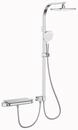 Primaster Duschsystem mit Thermostat & Druckumsteller Water Stream new chrom