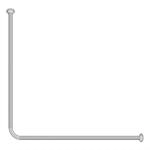Spirella Teleskopstange Decor Universal | Duschvorhangstange | verstellbar, sicherer