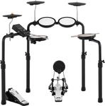 XDrum DD-250P E-Drum Kit - Elektronisches Schlagzeug mit Mesh Head- und Becken...