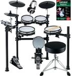 XDrum DD-530 E-Drum Set mit Mesh Heads - Elektronisches Schlagzeug mit 3 Becken...