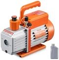 VEVOR Vakuumpumpe, 3,5 CFM, HVAC 1-stufige Drehschieber-Vakuumpumpe, f&uuml;r R134a R22