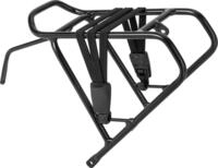 PUKY Alu-Gep&auml;cktr&auml;ger Set 16 Schwarz | F&uuml;r Modell LS-PRO 16 | Sto&szlig;feste