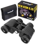 Levenhuk New Atom 8x30 Fernglas f&uuml;r Erwachsene &ndash; Leicht, Robust