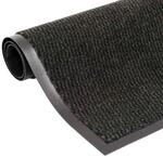 vidaXL Schmutzfangmatte Rechteckig Getuftet 40x60 cm Schwarz