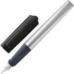 Lamy nexx black F&uuml;ller mit polierter Stahlfeder in Strichbreite M