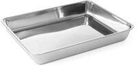 HENDI Fleischwanne, Auslageplatten, 310x240x(H)48mm, Edelstahl
