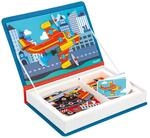 Janod - Magn&eacute;ti'Book - Die Feuerwehr - Magnetisches Lernspiel 60 Magnete + 18