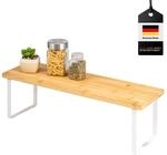 bremermann K&uuml;chenregal, Gew&uuml;rzregal, freistehend, aus Bambus, ca. 50 cm breit