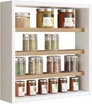 VCM K&uuml;chenm&ouml;bel H&auml;ngeschrank 40x10x40 cm 4 F&auml;cher Wandschrank Kompakt