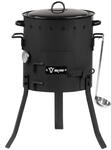 BBQ-Toro Eintopfofen Outdoor &Oslash; 29 cm | Gulaschkanone mit Topf, Grillrost und