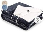 Klarstein XL Elektrische Kuscheldecke, Heizdecke mit Abschaltautomatik, 180x130...