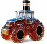 Bulldog Traktor Glaskaraffe 300 ml &ndash; Karaffe in Traktorform,