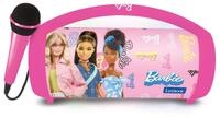 Lexibook, Barbie, Karaoke-Bluetooth-Lautsprecher, pink, BTP585BBZ
