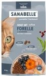 Sanabelle Life Adult Forelle & Blaubeeren Katzenfutter trocken 8 kg