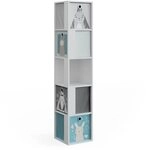 Vicco Kinderregal Lio, Wei&szlig;, 33.3 x 162.2 cm