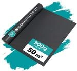 Scorprotect&reg; Abdeckpappe 50 m&sup2; | 300 g/m&sup2; Milcht&uuml;tenpapier | Robuste...