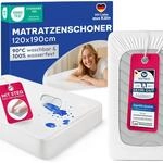 Blumtal&reg; Matratzenschoner 120x190 cm - Matratzenschutz wasserdicht - Oeko-TEX