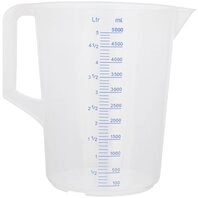 Messbecher Ma&szlig;becher Messkanne Literbecher Profiqualit&auml;t 5000 ml