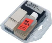 August M&uuml;ller Schleifset Hart-Arkansas 3-teilig Plastikbox M&uuml;ller