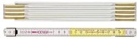BMI 984914300WG Meterstab / Zollstock 9143WG | 3 m langer Zollstab aus...