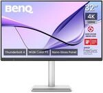 BenQ MA320UG 32 Zoll 4K 120Hz Nano Gloss Monitor f&uuml;r Mac-Kreative, Dual Thunderbolt