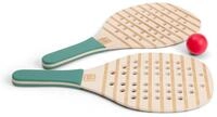 BS Toys Padel-Schl&auml;ger aus Holz - Indoor- und Outdoor-Spielzeug - F&ouml;rdert