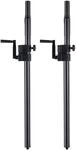 Pronomic Distanzstange/Distanzrohr M20 mit Kurbel 2x Set, Gewicht: je 3