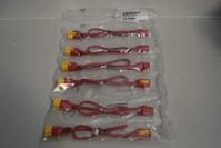 APC Power Cord (6 pcs) Locking C13/C14 0.6M Red AP8702S-WWX340