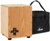 XDrum Junior Cajon Peruana Ash (3 mm Schlagplatte, 9 mm Birkenkorpus, 37 cm...