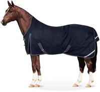 Equinate Regendecke Oakland Highneck Weidedecke mit Fleece 125cm Navy