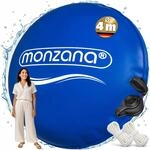 Monzana Poolkissen Winter XXL Chlorbest&auml;ndig 4m Rund