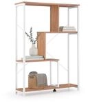 hjh LIVING Standregal Kalag Eco &ndash; Vielseitiges Regal 80x24x110 cm &ndash; Offenes