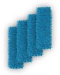 Ersatzbezug Hellblau f&uuml;r Bodenwischer ( 4er Pack ) - 40cm - Chenille...