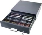 Mogler Sicherheits-Unterbaukasse ZU 41,108x410 x 403 mm,M&uuml;nzeinsatz ME375,anthrazit