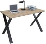 VCM Schreibtisch, 160 x 80 cm, Computertisch mit Metallgestell, B&uuml;rotisch f&uuml;r