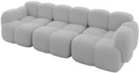 ALTDECOR Modulares Sofa Miko-S2 300x118x75 - Hellgrau
