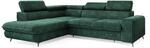 Masseno Ecksofa VELISS T L-S mit Schlaffunktion L-Form, Klassisch Sofa mit