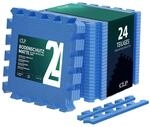 CLP Bodenschutzmatte Fitness 30x30 cm gro&szlig; extra dick Set Puzzlematte,...