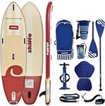 Skiffo Ride Lava 11' &ndash; Aufblasbares 2-in-1-Kajak, komplett, 335 x 86 x 15 cm, max.