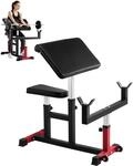 VEVOR Preacher Curlbank Bizepsmaschine f&uuml;r Krafttraining, (Max. Belastung 200 kg)