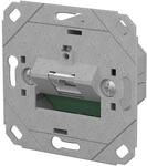 METZ CONNECT E-DAT C6A LSA++ Dose, 1 Port, UP0, metallisch