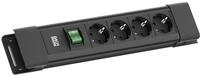 BACHMANN CONNECTUS 4-Fach Steckdosenleiste (Robuste Mehrfachsteckdose mit...