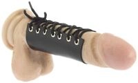 Erotic Fashion ra7411 Penisrohr, schwarz Leder Verstellbar, 1er-Pack (1 x 1 St&uuml;ck)