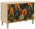 vidaXL TV-Schrank ZAANDAM 69 x 33 x 50 cm Sonoma Holzwerkstoff